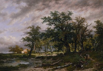 Büyük Hollanda manzarası by Remigius Adrianus van Haanen
