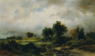 yaz manzarası by Remigius Adrianus van Haanen