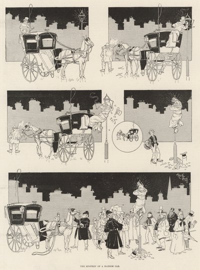 Bir Hansom Taksisinin Gizemi by René Bull