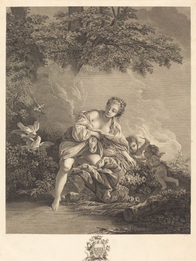 Venüs ve aşklar by René Gaillard after François Boucher