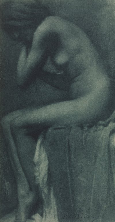Kamera Çalışması: Çalışma [Çıplak], 1906. by René Le Bègue