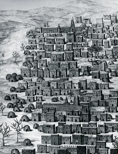 Mali, Timbuktu şehrinin görünümü, Orta Afrika