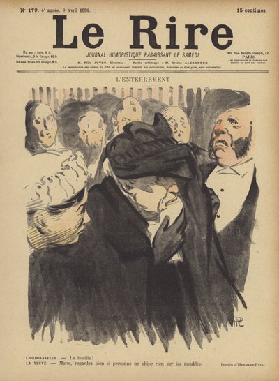 Le Rire için İllüstrasyon by Rene George Hermann Paul