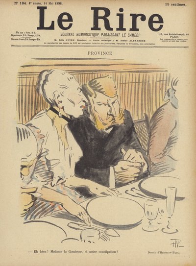 Le Rire için İllüstrasyon by Rene George Hermann Paul