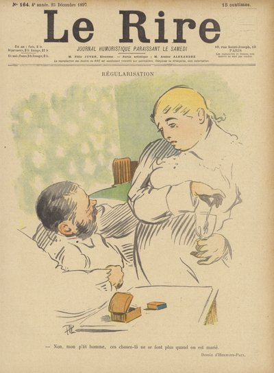 Le Rire için İllüstrasyon by Rene George Hermann Paul