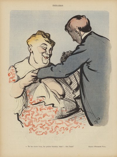 Le Rire için İllüstrasyon by Rene George Hermann Paul