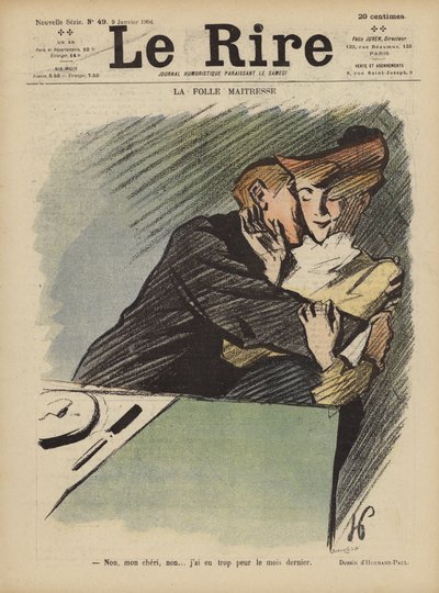 Le Rire için İllüstrasyon by Rene George Hermann Paul