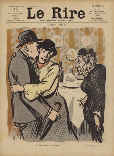 Le Rire için İllüstrasyon by Rene George Hermann Paul