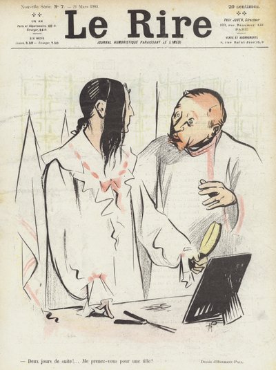 Le Rire için İllüstrasyon by Rene George Hermann Paul