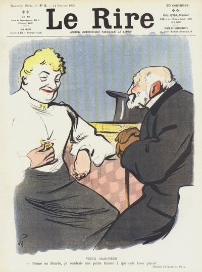 Le Rire için İllüstrasyon by Rene George Hermann Paul