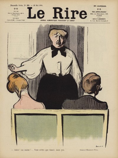 Le Rire için İllüstrasyon by Rene George Hermann Paul