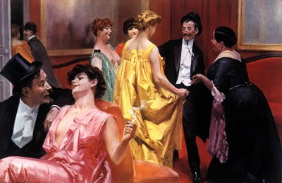 Sunum. 20. yüzyılın başında Parisli ev. Rene Lelong