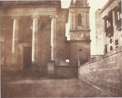 Aziz Paul Katedrali, Valetta, Malta, Çan Kulesi ile by Reverend Calvert Richard Jones