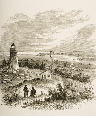 Sandy Hook New Jersey, 1870