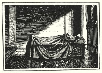 Hans Christian Andersen: Servet Galoşları (lito) by Rex (after) Whistler