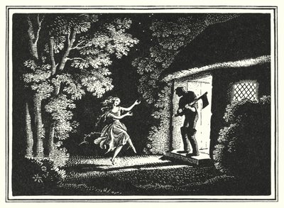 Hans Christian Andersen: Kırmızı Pabuçlar (taş) by Rex (after) Whistler
