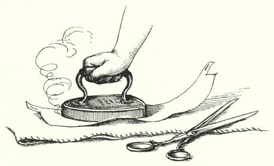 Hans Christian Andersen: Gömlek Yakası (lito) by Rex (after) Whistler