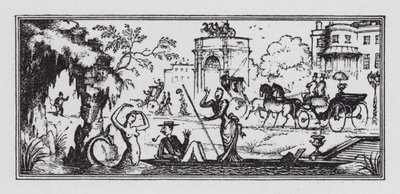 Punting (lito) by Rex (after) Whistler
