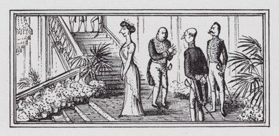 Dışişleri Bakanlığı Partisi (lito) by Rex (after) Whistler