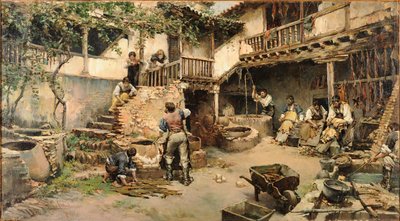 Bronzlaşma Atölyesi veya Ubide tabakhaneleri by Ricardo Arredondo Calmache
