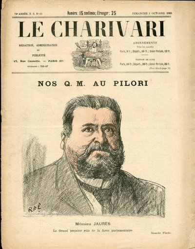 “” Charivari”nin Kapağı, Satirique en Colours by Ricardo Flores