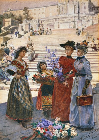 Roma'daki İspanyol Merdivenleri by Ricardo Lopez Cabrera