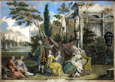 Resim, bar. F. Bull, John Boydell (1719-1804) ve W. Herbert, c.1750 (aquatint) tarafından by Richard (after) Houston