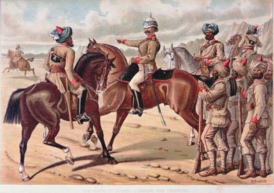 Kılavuzlar Kolordusu (Süvari ve Piyade), 1880