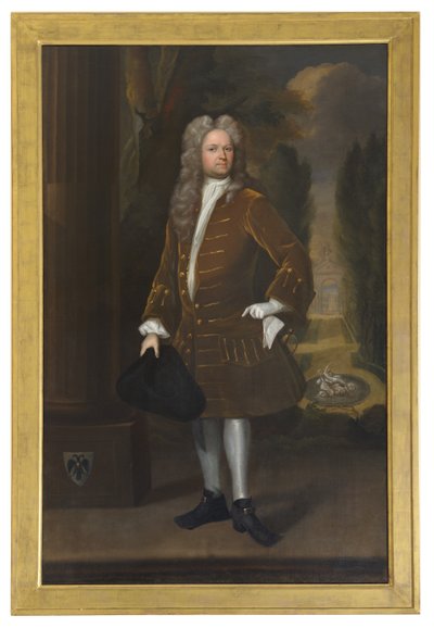 William Stukeley, c.1726 (tuval üzerine yağlı boya) by Richard (attr. to) Collins
