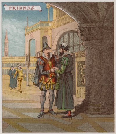 Venedik Taciri (chromolitho) için İllüstrasyon by Richard Andre