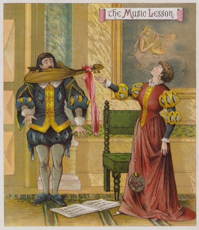 Kır faresinin Evcilleştirilmesi (chromolitho) için İllüstrasyon by Richard Andre