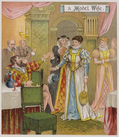 Kır faresinin Evcilleştirilmesi (chromolitho) için İllüstrasyon by Richard Andre