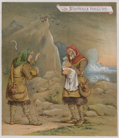 Kış Masalı için İllüstrasyon (chromolitho) by Richard Andre