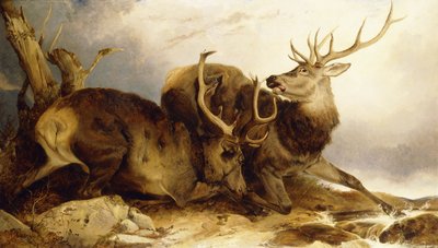 Savaş, 1847 by Richard Ansdell