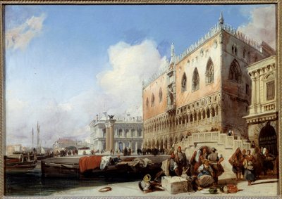 Venedik, Quai des Schiavoni ve Doges Sarayı