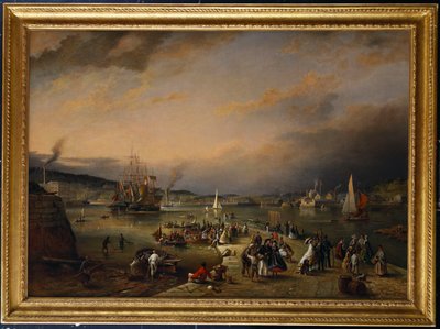The Admiral"s Hard, Stonehouse, Plymouth, 1865 by Richard Brydges Beechey