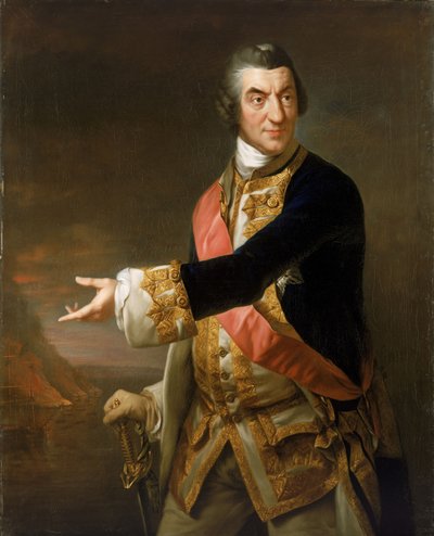 Amiral Sir Charles Saunders (1713-1775) by Richard Brompton