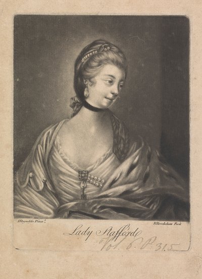 Leydi Anne Wentworth, Strafford Kontesi by Richard Brookshaw
