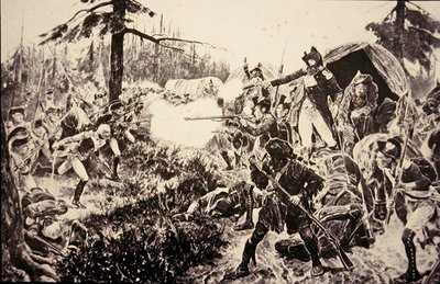 Brendibadesi Savaşı by Richard Caton (after) Woodville