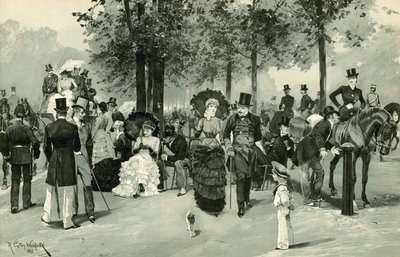 Sırada, Hyde Park by Richard Caton Woodville