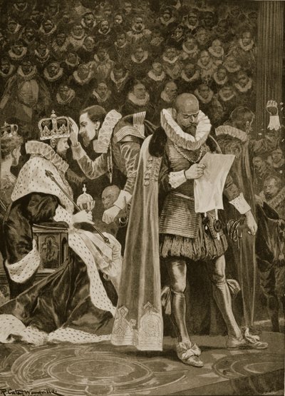 The Homage, the Largesse ve the General Pardon, I. James ve Danimarkalı Anne