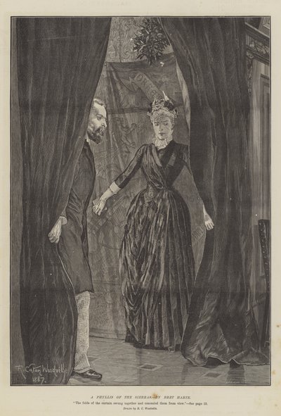 Sierras Phyllis, Bret Harte tarafından by Richard Caton Woodville junior