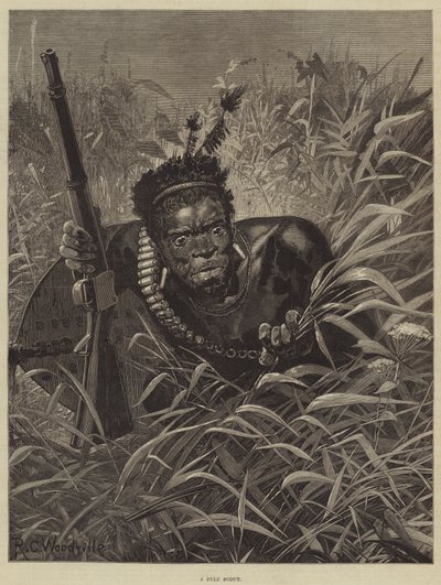 Bir Zulu İzci by Richard Caton Woodville junior