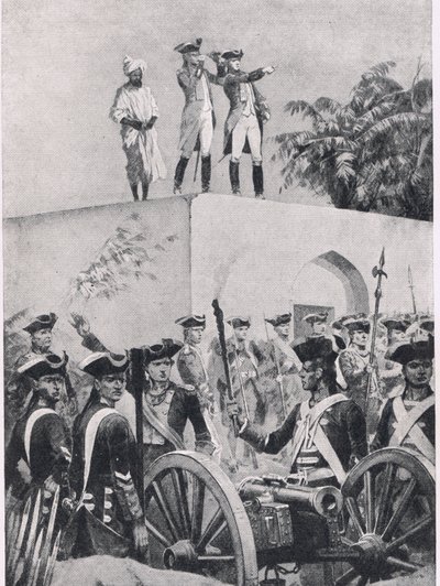 Plassey Savaşı, 23 Haziran 1757: Nawab Surat-ud-Daulah
