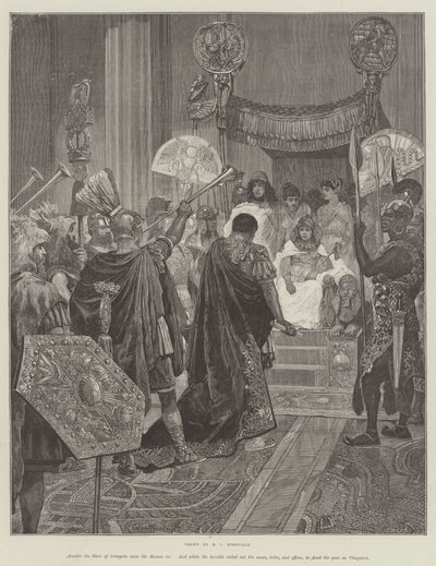 Kleopatra, H Rider Haggard tarafından by Richard Caton Woodville junior
