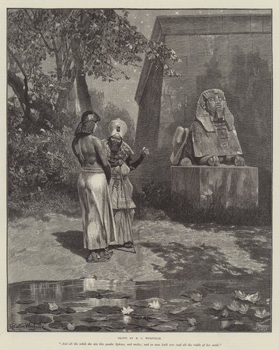 Cleopatra, by H Rider Haggard  by Richard Caton Woodville junior
