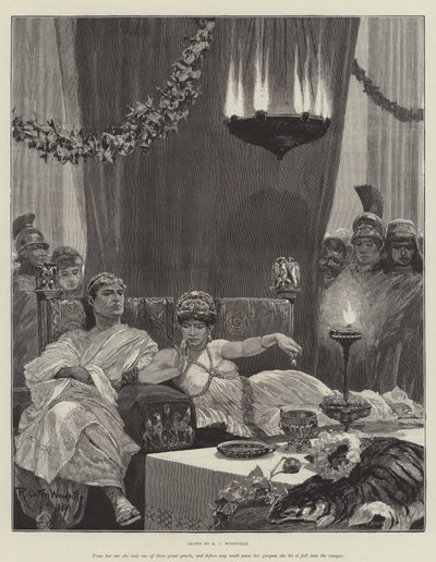 Kleopatra, H Rider Haggard tarafından by Richard Caton Woodville junior