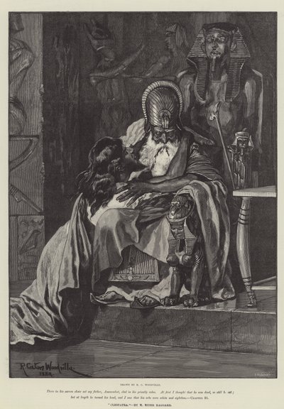 Kleopatra, H Rider Haggard by Richard Caton Woodville junior