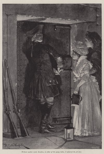 Emily Lawless tarafından İmparatorluk Albayı için İllüstrasyon by Richard Caton Woodville junior