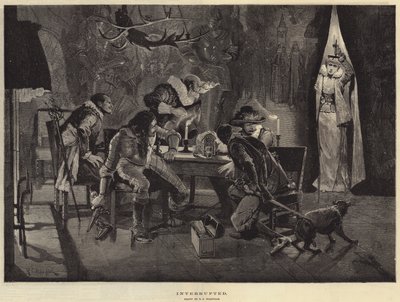 kesintiye uğradı by Richard Caton Woodville junior